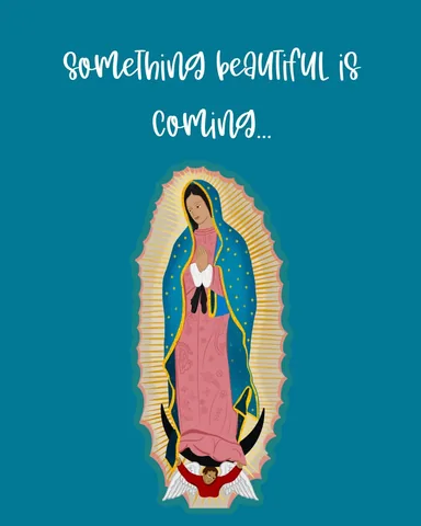 worthyofagape Instagram post about Catholic blanket launch