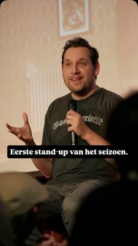 xanderycke Instagram post about Terugkeer naar stand upcomedy