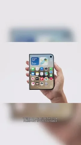 xeetechcare Instagram post about IPhone Duo foldable phone