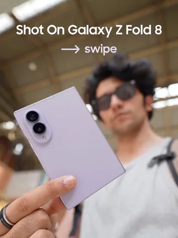 xeetechcare Instagram post about Galaxy Z Fold 8 camera samples