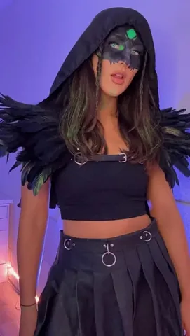 xminks Instagram post about Halloween costume recap