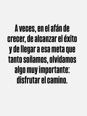 yarishna Instagram post about Disfrutar el camino