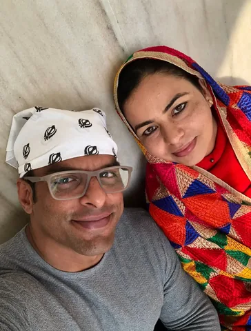 yatindersingh_official Instagram post about Religious visit
