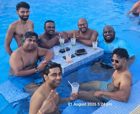 yoshanthesailingcomedian Instagram post about Group trip