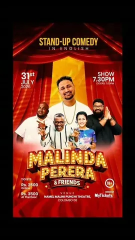yoshanthesailingcomedian Instagram post about Comedy event promotion