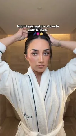 youngcouture_ Instagram post about Nighttime skincare routine
