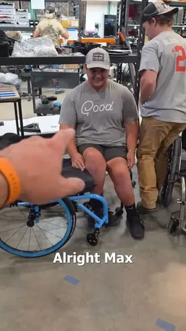 zacksjerryrig Instagram post about Wheelchair manufacturing