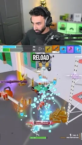 zemie_tv Instagram post about Fortnite gameplay experience