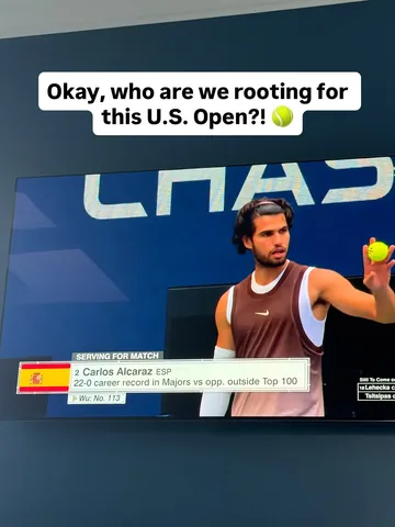 zibbyowens Instagram post about U.S. Open tennis
