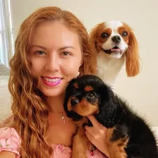 Kiki and Alika with Dogmom Sofia Selbe — Instagram profile photo